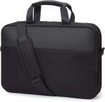 LIGHT FLIGHT 17.3 Inch Laptop Bag, Expandable Briefcase for Men Women,Slim Laptop Case for Computer,Travel Business Bag,Black
